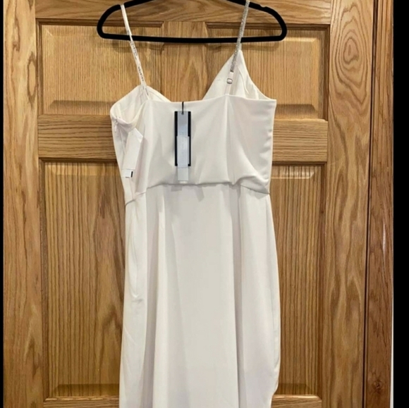 Halston Heritage One Shoulder Draped Dress - Picture 8 of 13